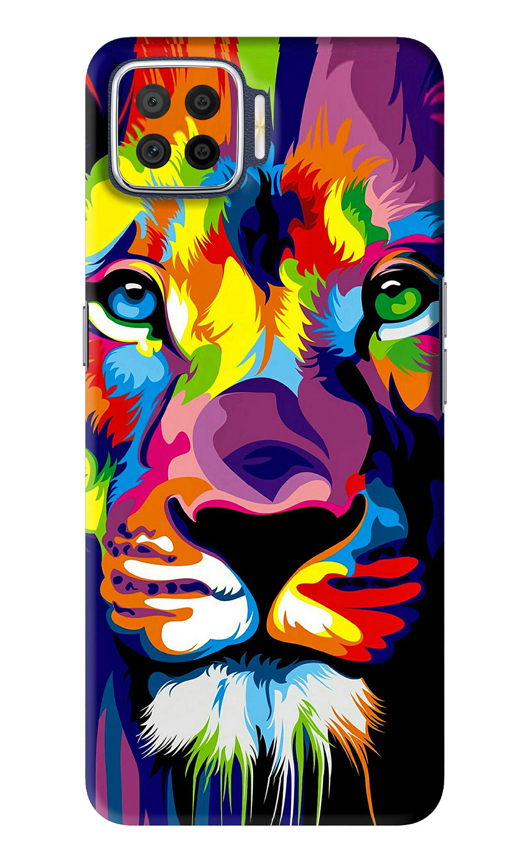 Lion Oppo F17 Back Skin Wrap