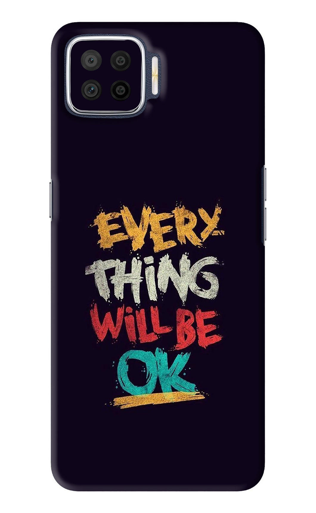 Everything Will Be Ok Oppo F17 Back Skin Wrap