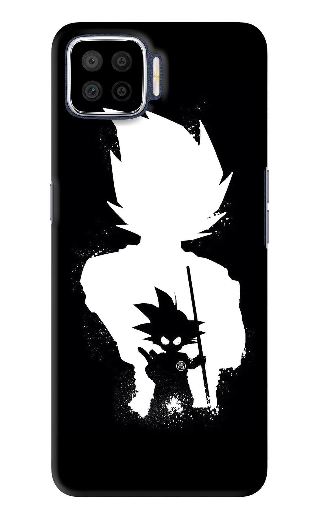 Goku Shadow Oppo F17 Back Skin Wrap