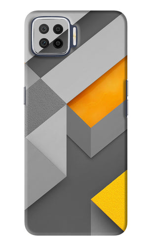 Abstract Oppo F17 Back Skin Wrap