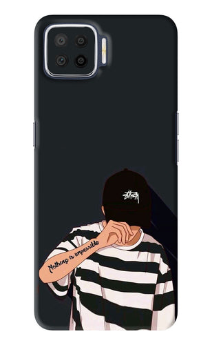 Aesthetic Boy Oppo F17 Back Skin Wrap