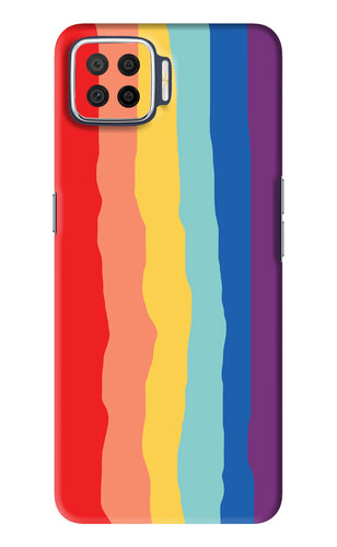 Rainbow Oppo F17 Back Skin Wrap