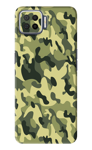 Camouflage Oppo F17 Back Skin Wrap