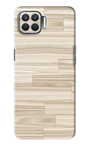 Wooden Art Texture Oppo F17 Pro Back Skin Wrap