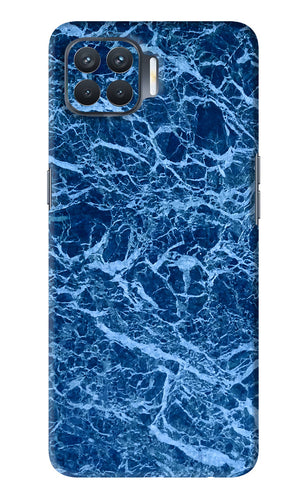 Blue Marble Oppo F17 Pro Back Skin Wrap