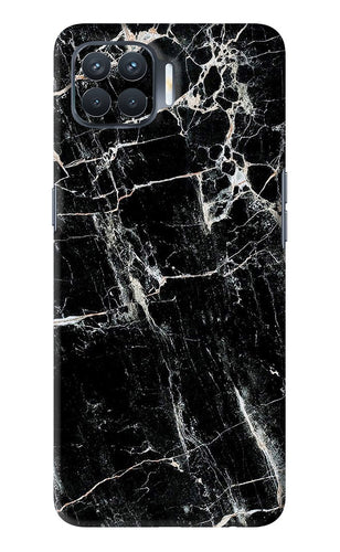 Black Marble Texture 1 Oppo F17 Pro Back Skin Wrap