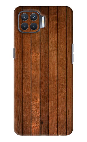 Wooden Artwork Bands Oppo F17 Pro Back Skin Wrap