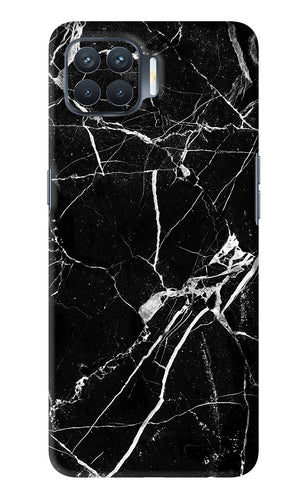 Black Marble Texture 2 Oppo F17 Pro Back Skin Wrap