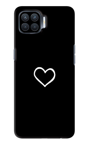 Heart Oppo F17 Pro Back Skin Wrap