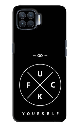 Go Fuck Yourself Oppo F17 Pro Back Skin Wrap