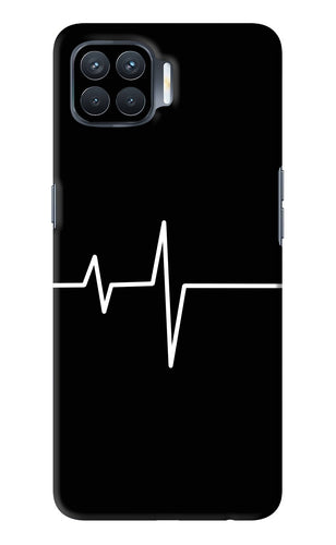 Heart Beats Oppo F17 Pro Back Skin Wrap