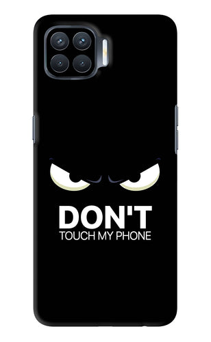 Don'T Touch My Phone Oppo F17 Pro Back Skin Wrap