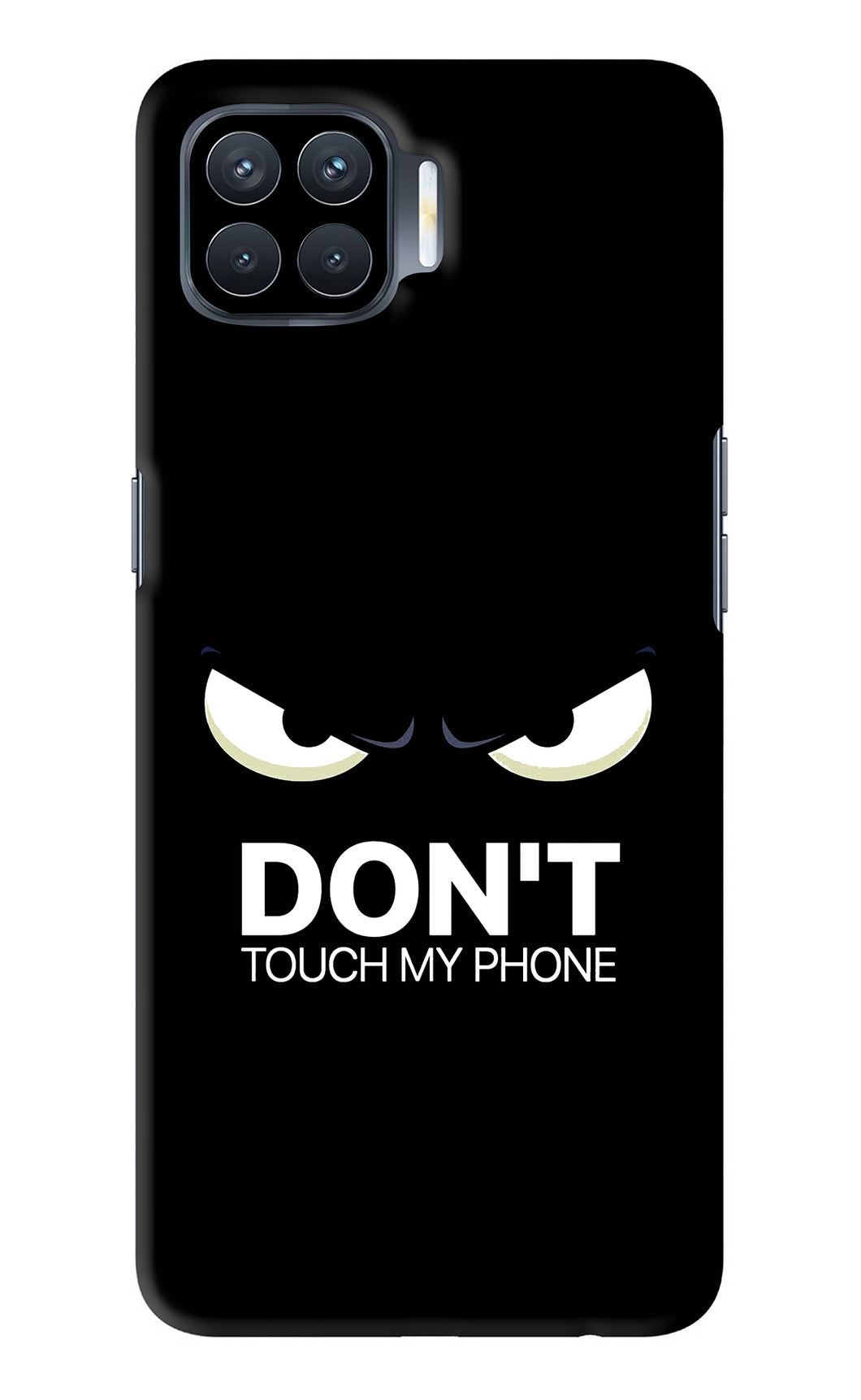 Don'T Touch My Phone Oppo F17 Pro Back Skin Wrap