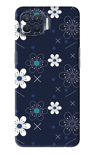 Flowers 4 Oppo F17 Pro Back Skin Wrap