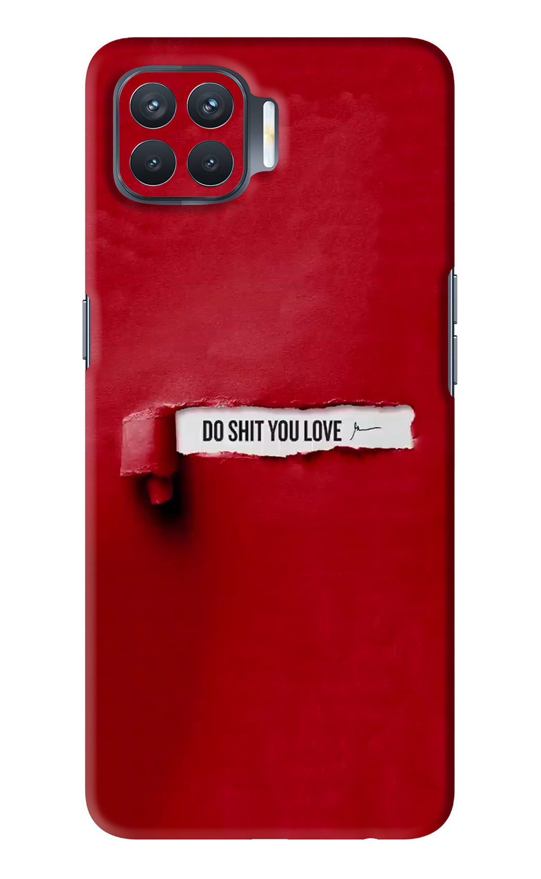 Do Shit You Love Oppo F17 Pro Back Skin Wrap