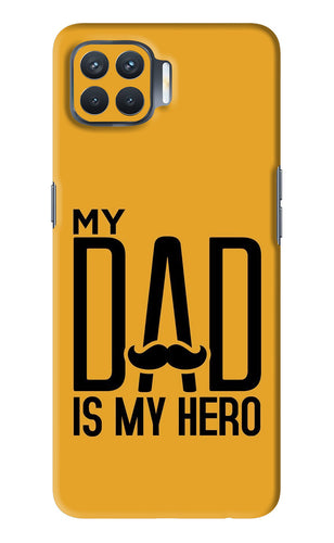 My Dad Is My Hero Oppo F17 Pro Back Skin Wrap