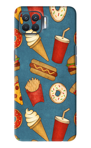 Foodie Oppo F17 Pro Back Skin Wrap