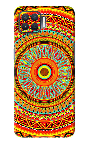 Mandala Pattern Oppo F17 Pro Back Skin Wrap