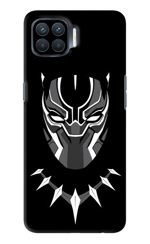 Black Panther Oppo F17 Pro Back Skin Wrap