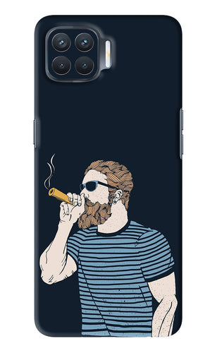 Smoking Oppo F17 Pro Back Skin Wrap