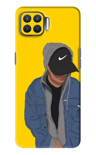 Nike Boy Oppo F17 Pro Back Skin Wrap