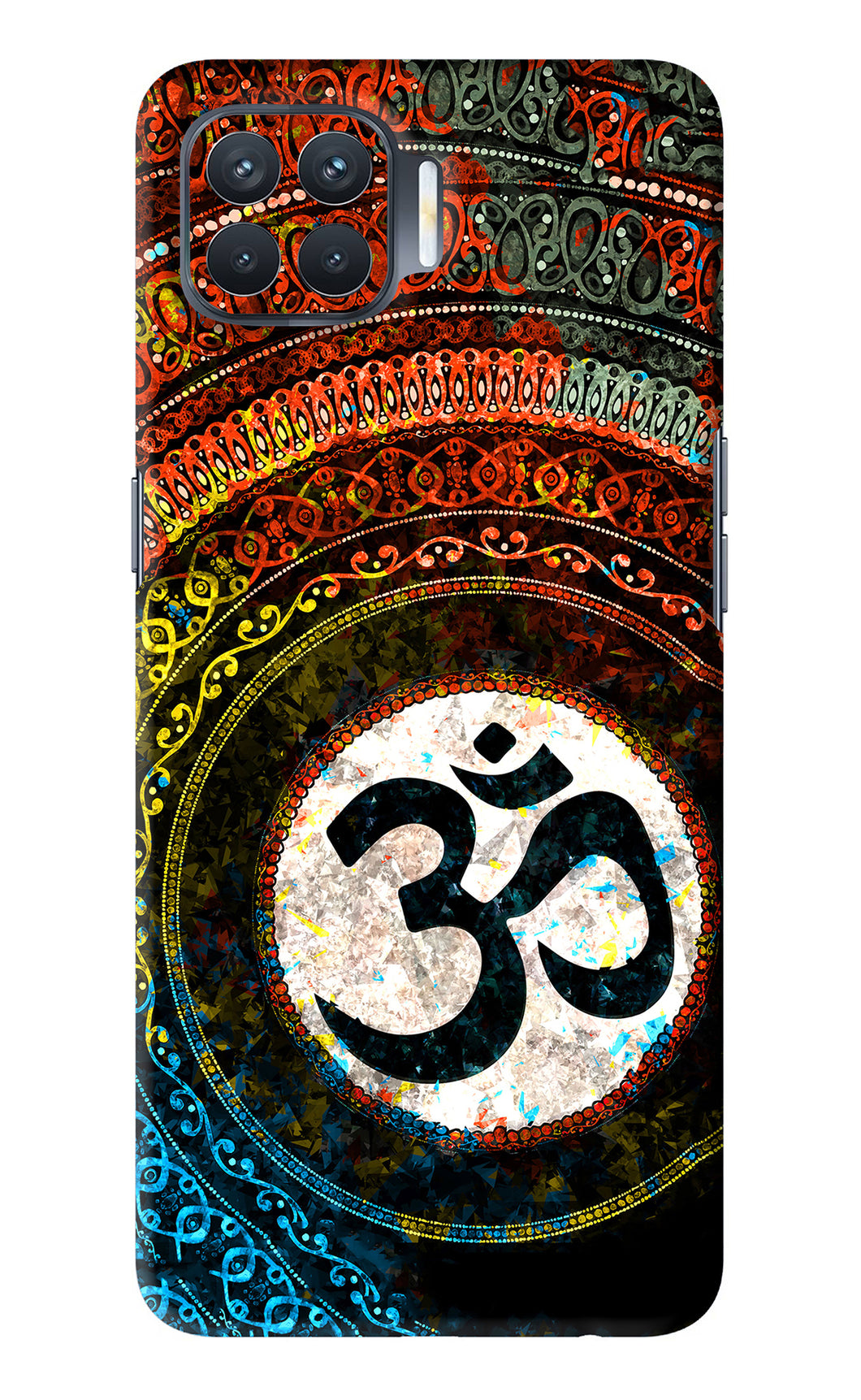 Om Cultural Oppo F17 Pro Back Skin Wrap