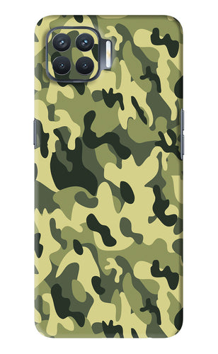 Camouflage Oppo F17 Pro Back Skin Wrap