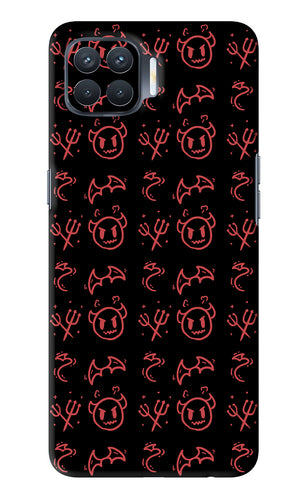 Devil Oppo F17 Pro Back Skin Wrap