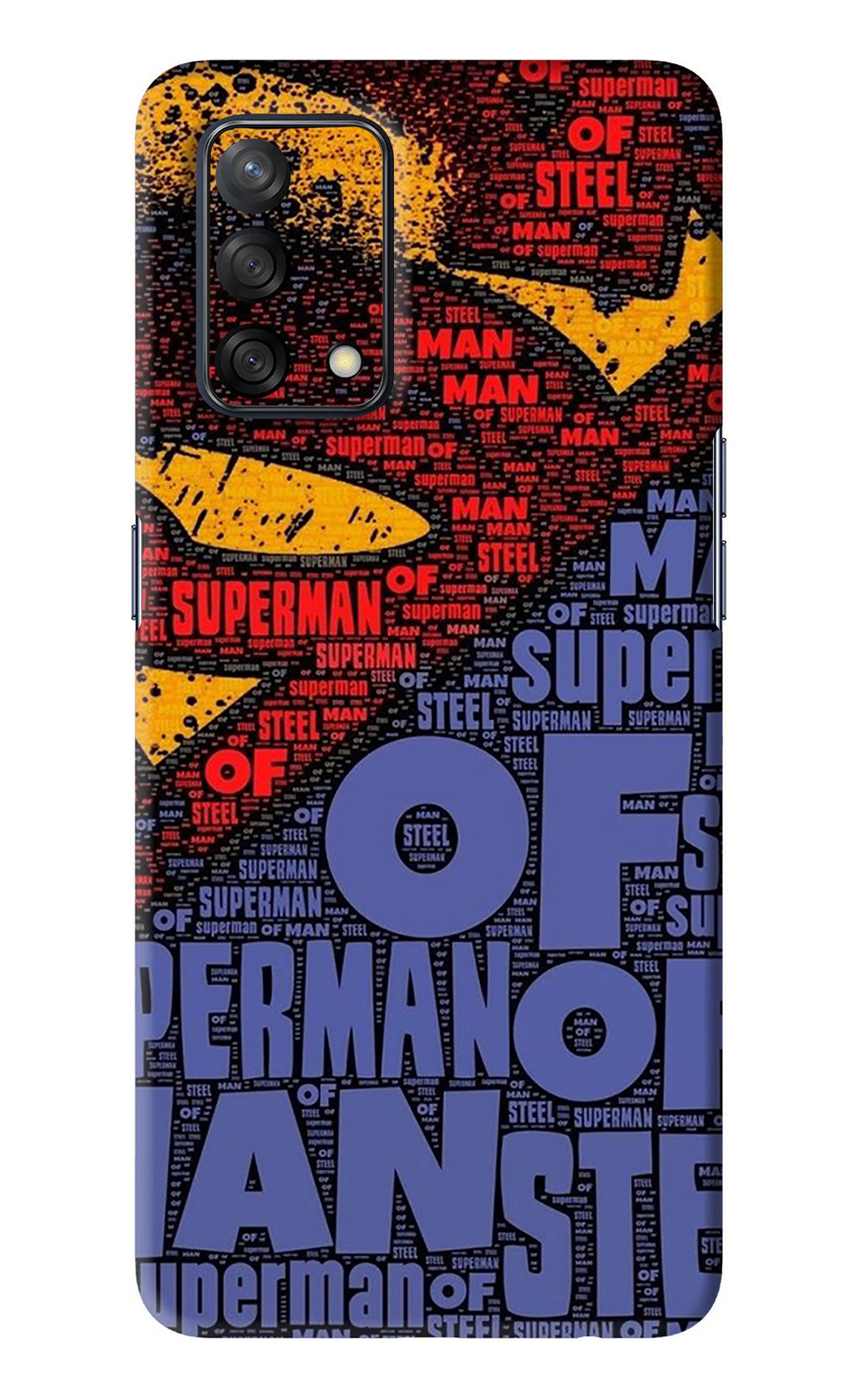 Superman Oppo F19 Back Skin Wrap