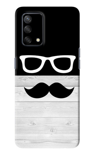 Mustache Oppo F19 Back Skin Wrap