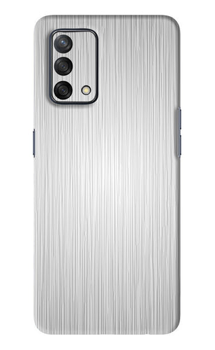 Wooden Grey Texture Oppo F19 Back Skin Wrap