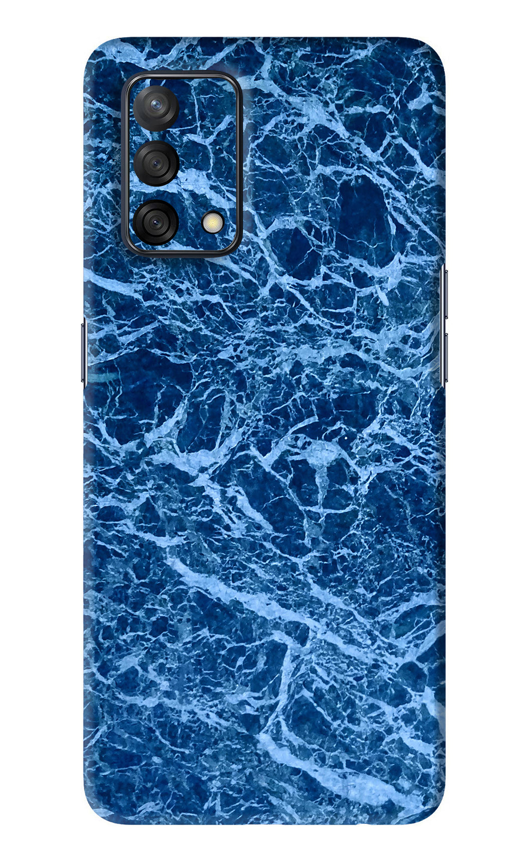 Blue Marble Oppo F19 Back Skin Wrap