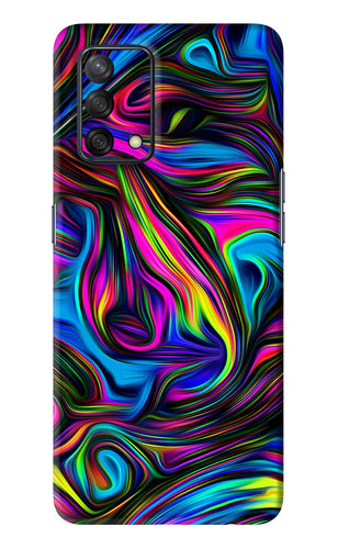 Abstract Art Oppo F19 Back Skin Wrap