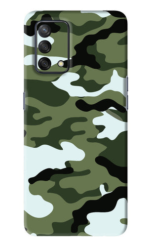 Camouflage 1 Oppo F19 Back Skin Wrap