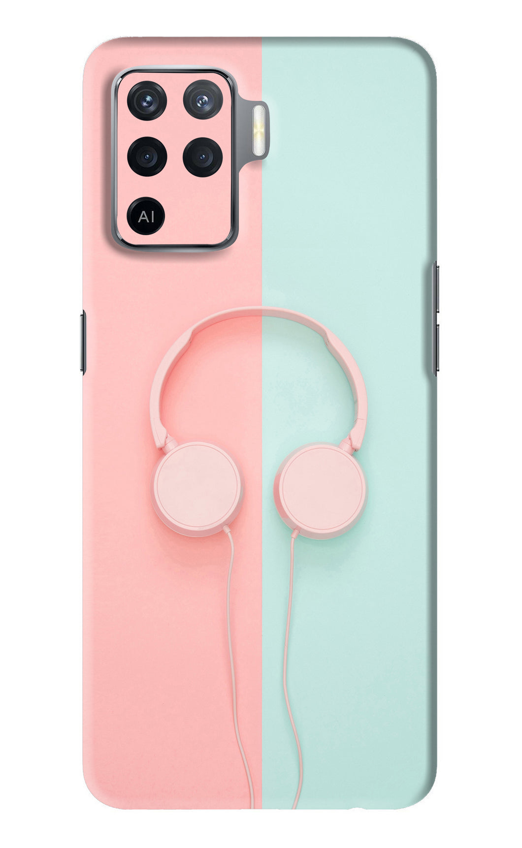 Music Lover Oppo F19 Pro Back Skin Wrap