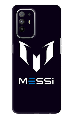 Messi Logo Oppo F19 Pro Plus Back Skin Wrap