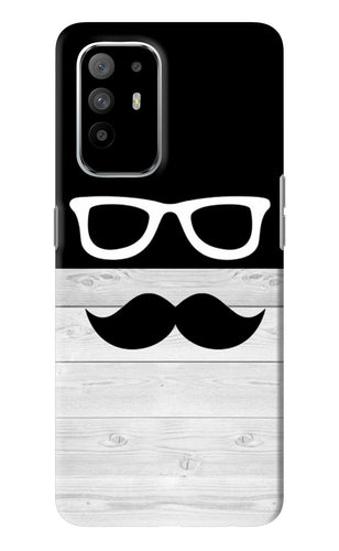 Mustache Oppo F19 Pro Plus Back Skin Wrap