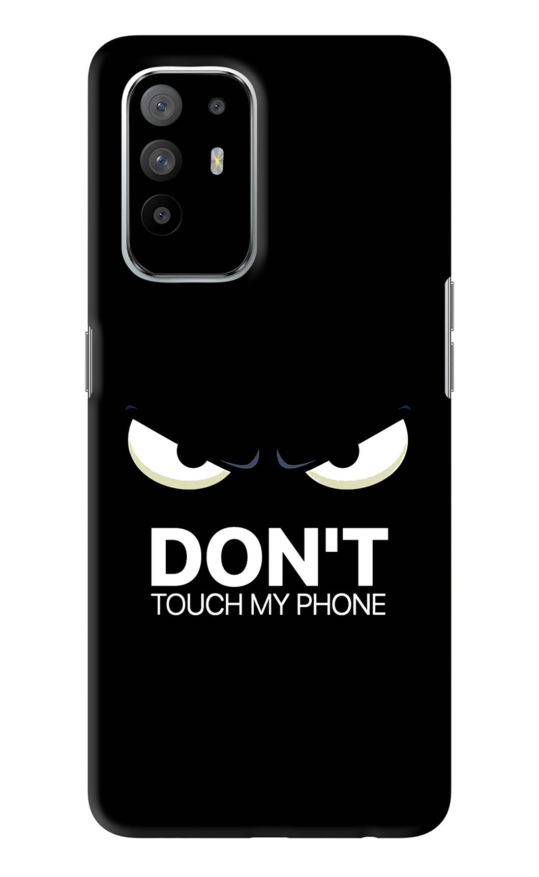 Don'T Touch My Phone Oppo F19 Pro Plus Back Skin Wrap