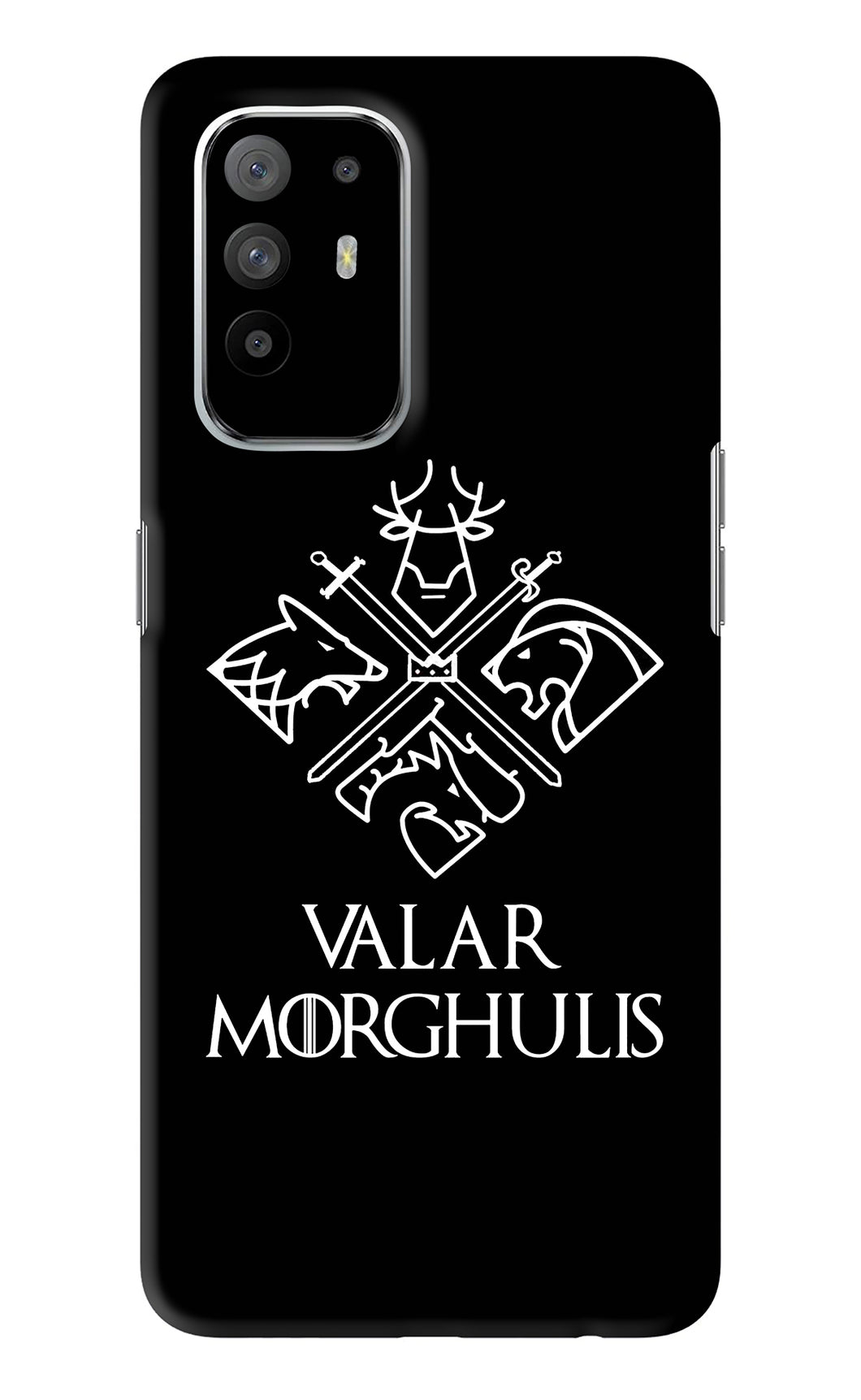 Valar Morghulis | Game Of Thrones Oppo F19 Pro Plus Back Skin Wrap