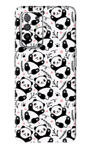 Cute Panda Oppo F19 Pro Plus Back Skin Wrap