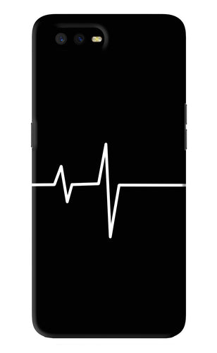 Heart Beats Oppo K1 Back Skin Wrap
