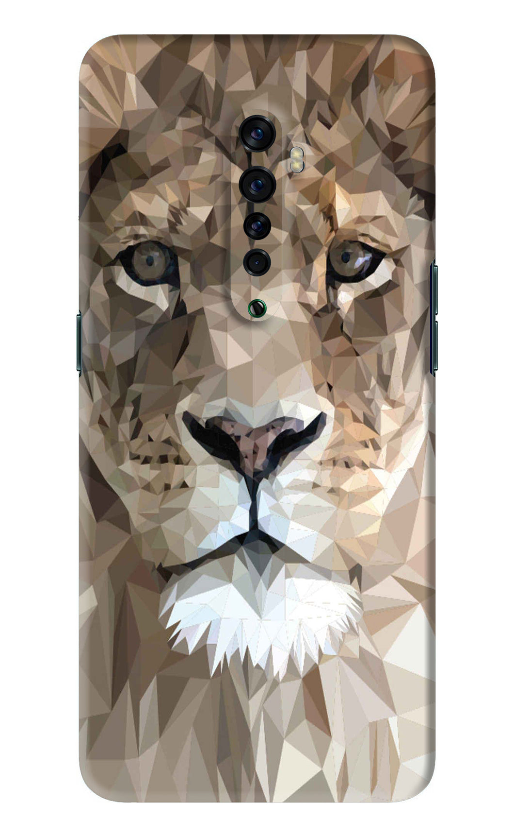 Lion Art Oppo Reno 2 Back Skin Wrap