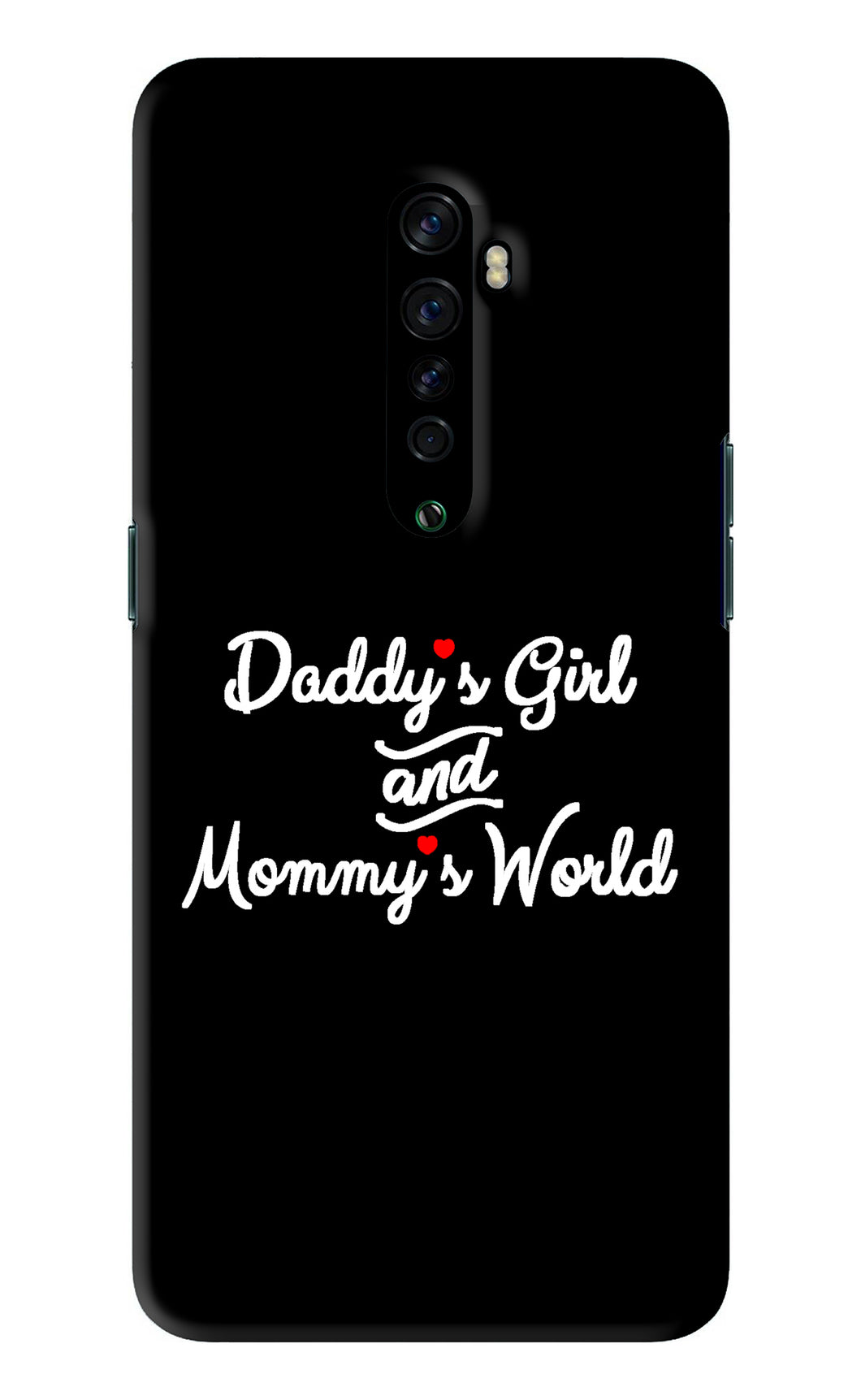 Daddy's Girl and Mommy's World Oppo Reno 2 Back Skin Wrap