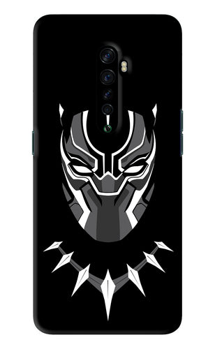 Black Panther Oppo Reno 2 Back Skin Wrap