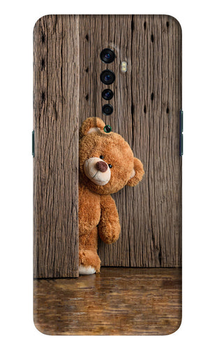 Teddy Wooden Oppo Reno 2 Back Skin Wrap