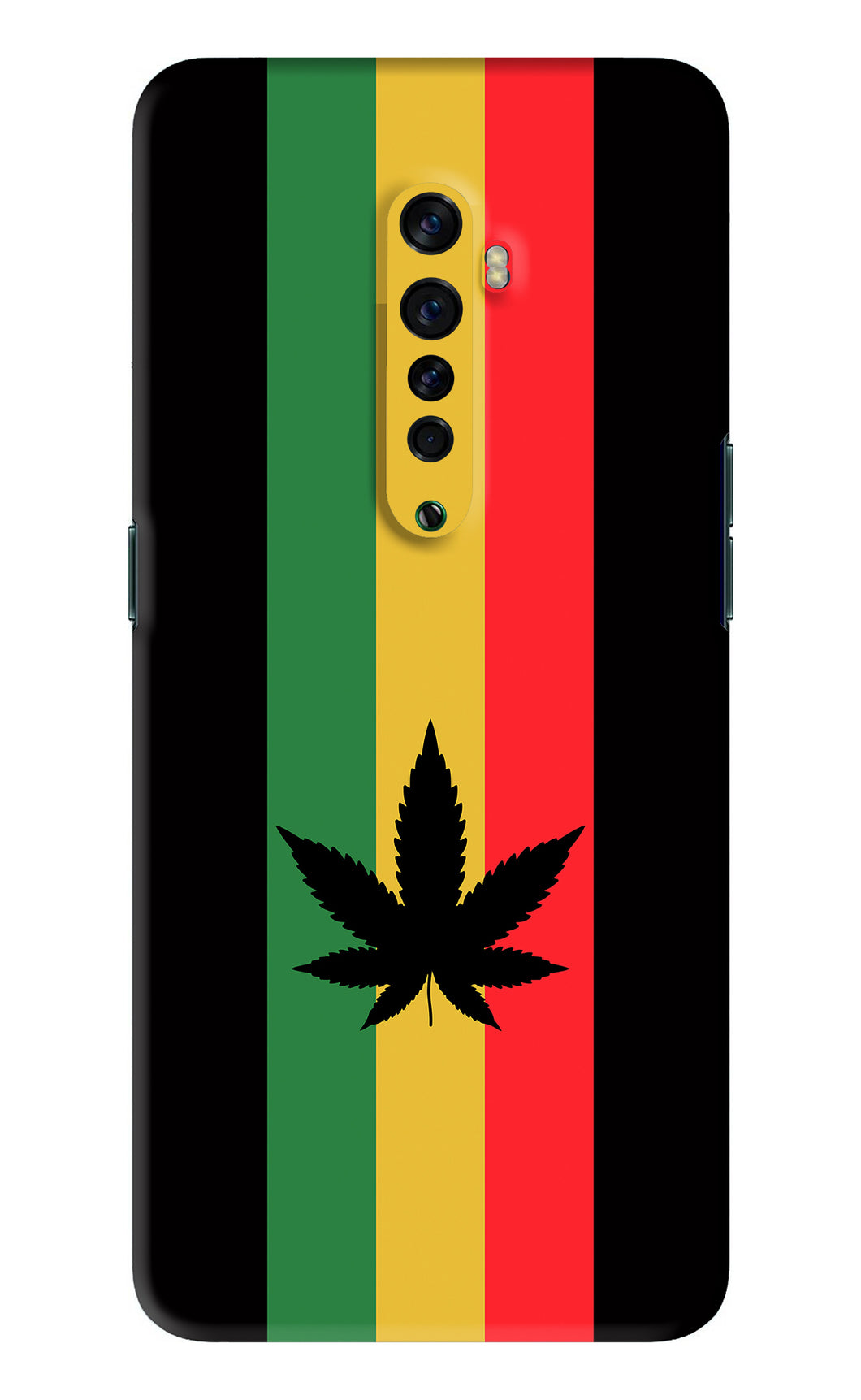 Weed Flag Oppo Reno 2 Back Skin Wrap