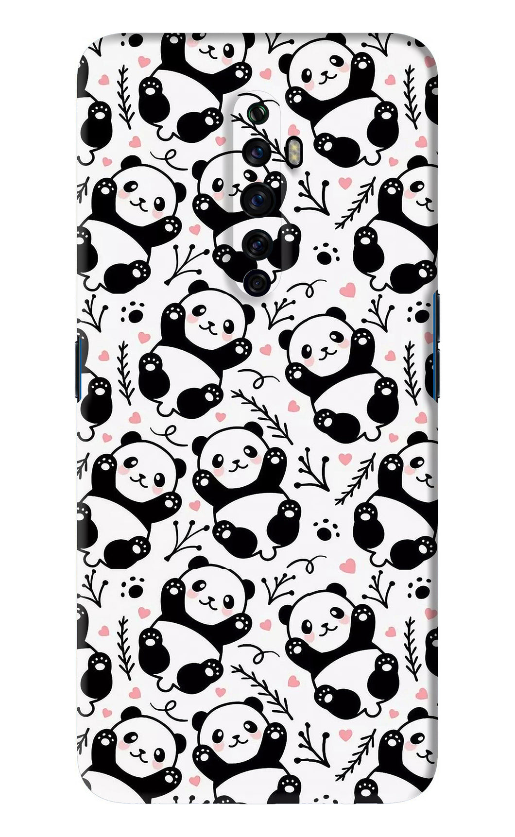 Cute Panda Oppo Reno 2Z Back Skin Wrap