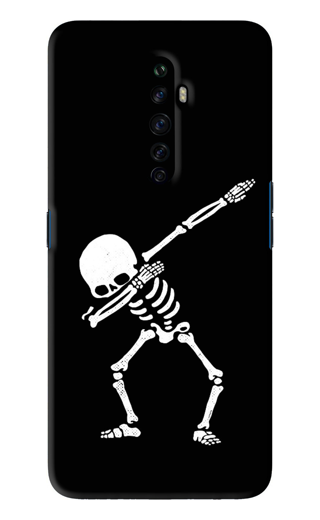 Dabbing Skeleton Art Oppo Reno 2Z Back Skin Wrap