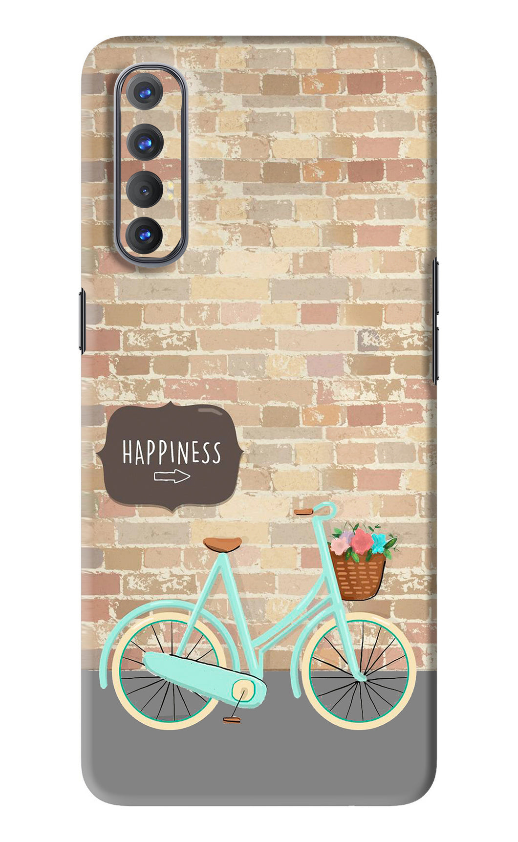 Happiness Artwork Oppo Reno 3 Pro Back Skin Wrap