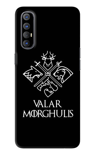 Valar Morghulis | Game Of Thrones Oppo Reno 3 Pro Back Skin Wrap